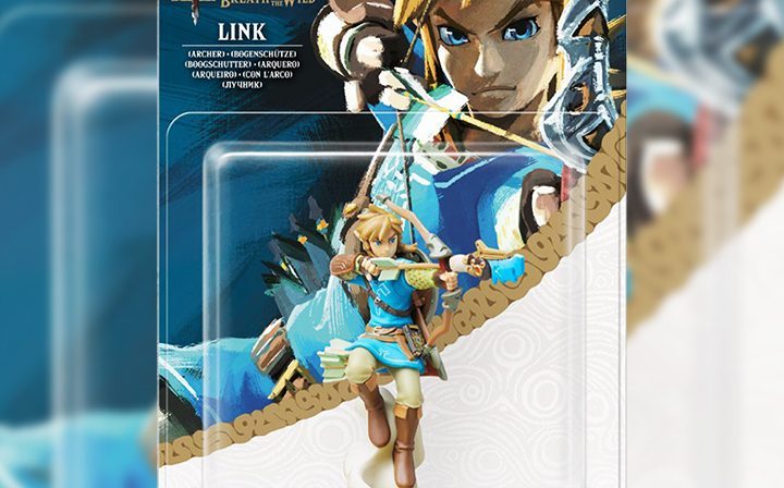 Nintendo Switch Amiibo Link archer Zelda Breath of the Wild collectie