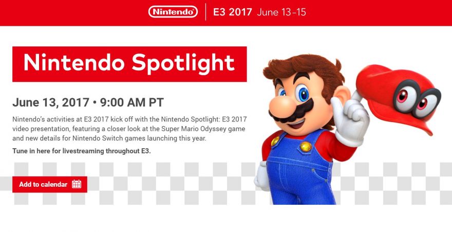 Nintendo Spotlight E3 2017