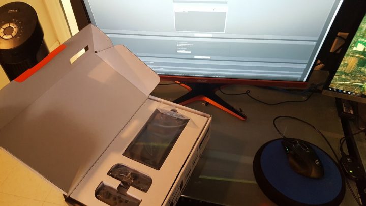 Nintendo Switch Unboxing Foto