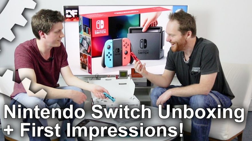 Nintendo Switch Unboxing Digital Foundry