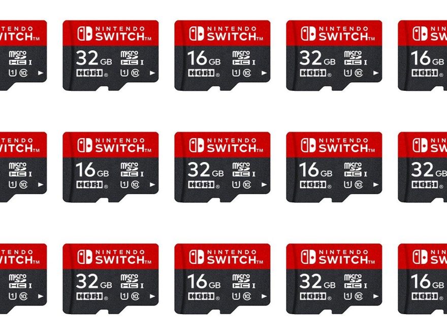 Nintendo Switch geheugenkaarten