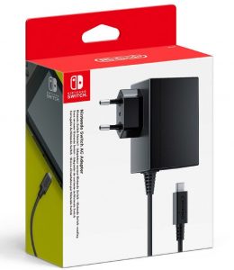 Nintendo Switch oplader adapter