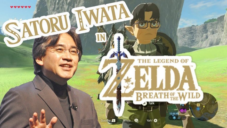 Satoru Iwata in The Legend of Zelda Breath of the Wild