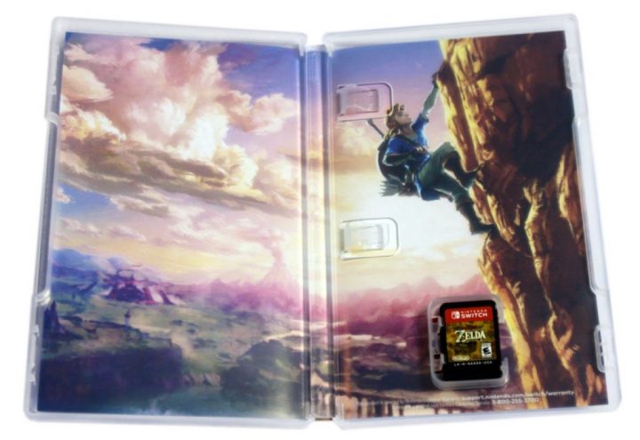 The Legend of Zelda: Breath of the Wild box cover art